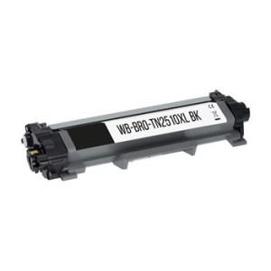 Toner cartridge (alternative) compatible with Brother TN2510XL black